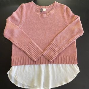 [H&M] Pink sweater
